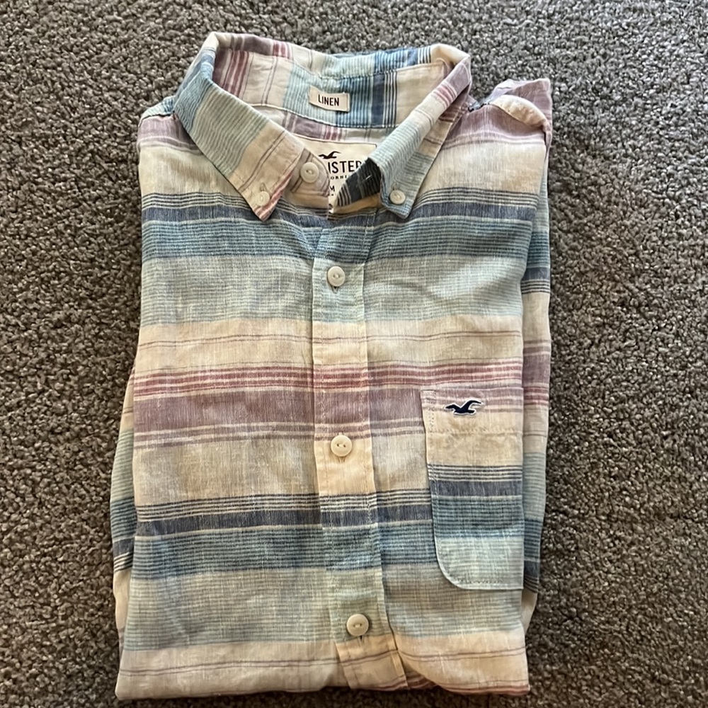 Hollister Mens Casual Button up M